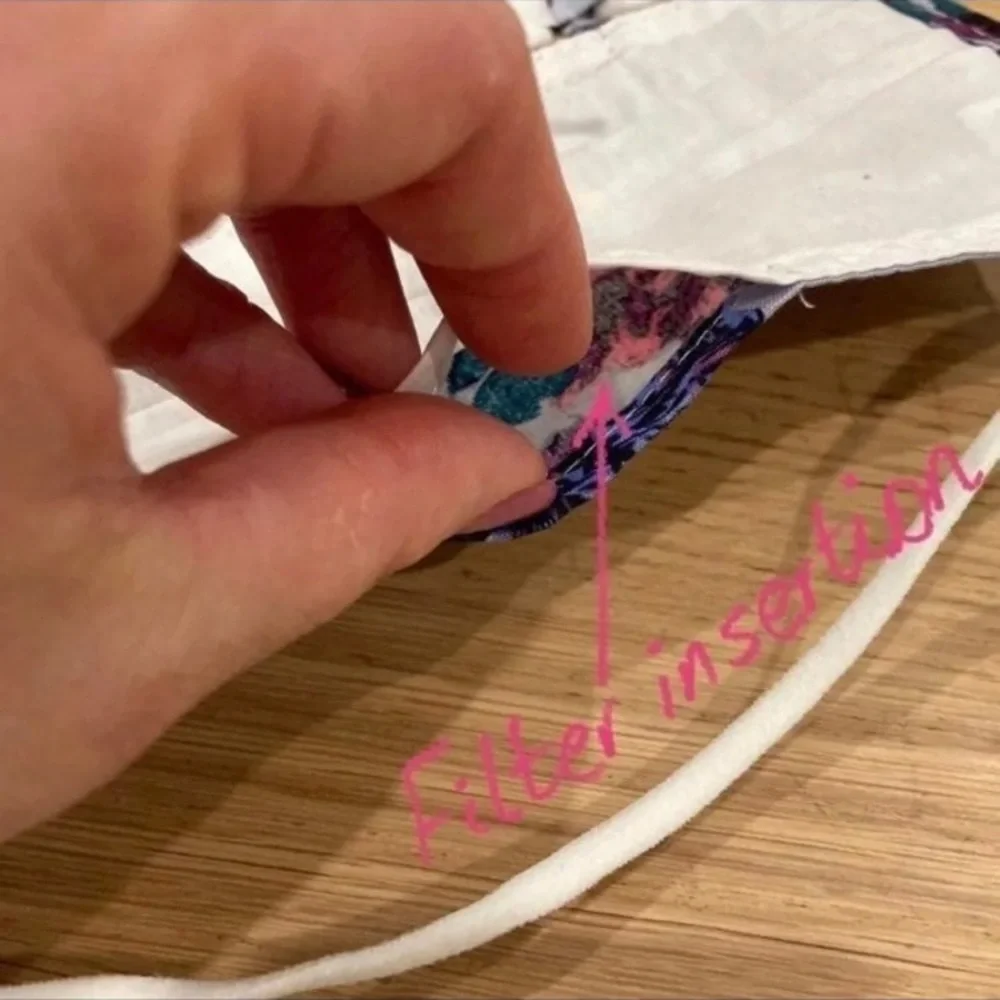 Vera Bradley Pleated Cotton Mask